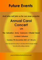 7 Dec 2021 concert poster